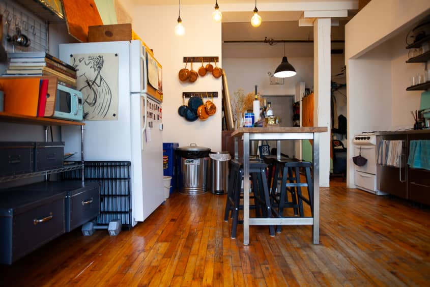 Warm Industrial Bushwick Brooklyn Custom Loft Photos Apartment Therapy
